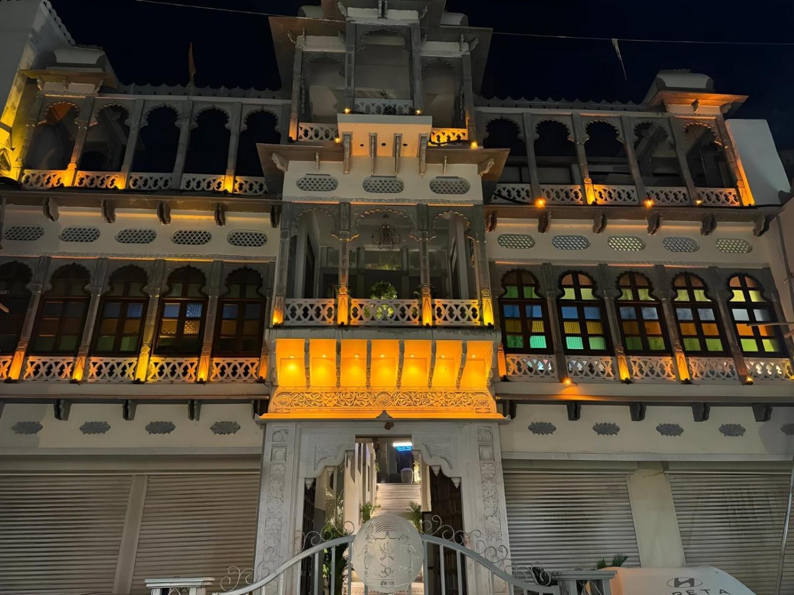 ホテル Manuscript - Jhilwara Haveli ウダイプル エクステリア 写真