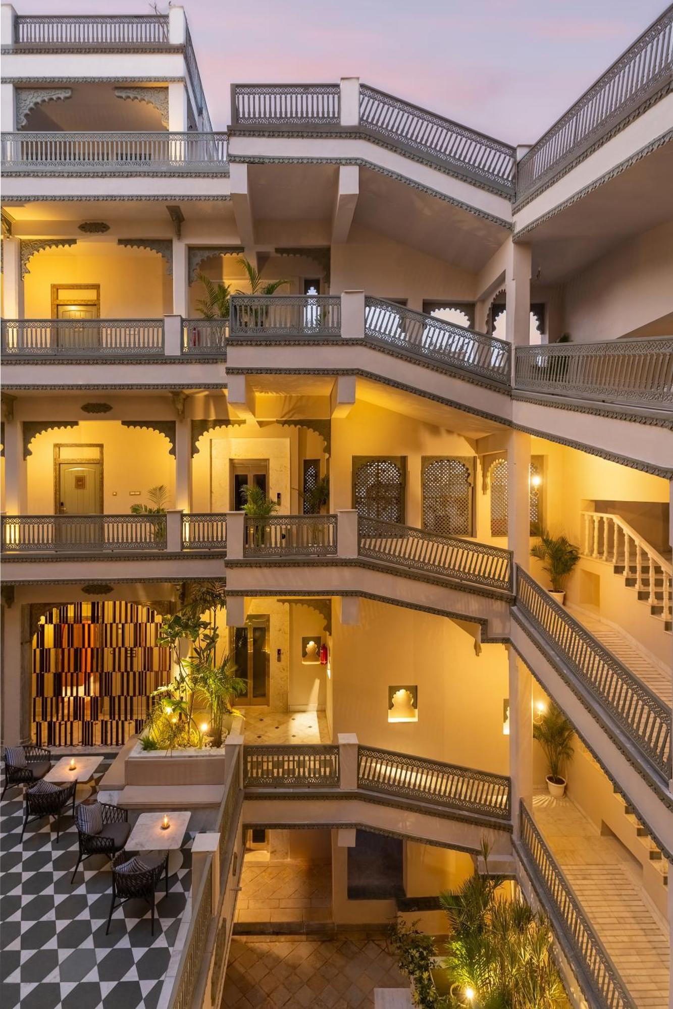 ホテル Manuscript - Jhilwara Haveli ウダイプル エクステリア 写真